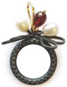 Garnet Ring Design for Girls