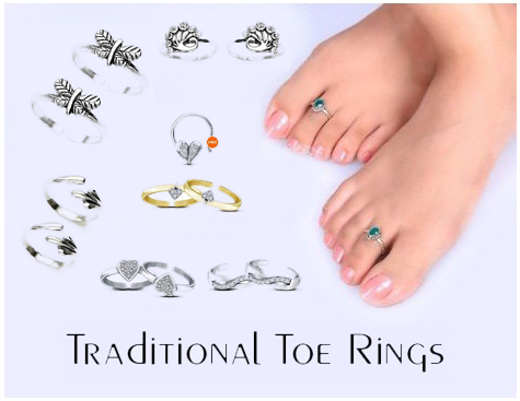 toe rings designs