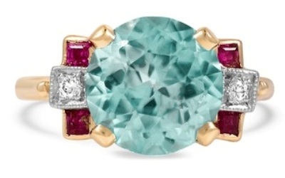 The Lucienne Cocktail Ring in Gold