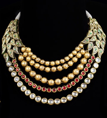 multilayers-designer-gold-kundan-and-ruby-necklace