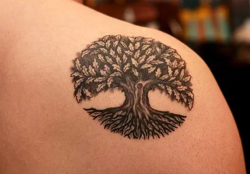 Tree Shoulder Tattoo  Best Tattoo Ideas Gallery