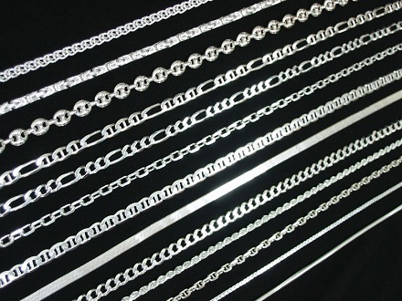 Pure Silver Chains Jewelry for both Men & Women
