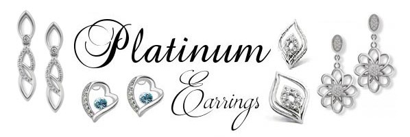 platinum earrings
