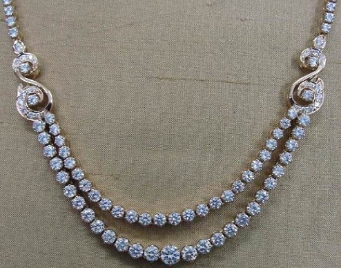 Solitaire Diamond Jewellery Necklace
