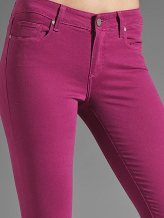 Low Waist Pink Jeans