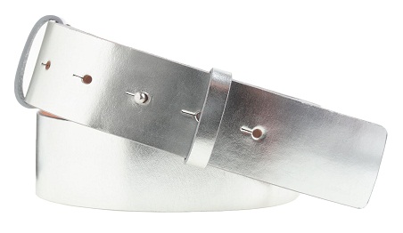Black/Silver Single discount 94% WOMEN FASHION Accessories Belt Silver NoName belt 