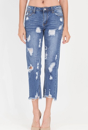 Patchy Jeans Design