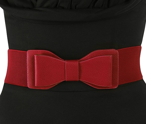 Red Bow Belt Skinny