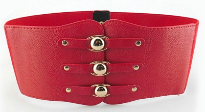 Red Elastic Belts