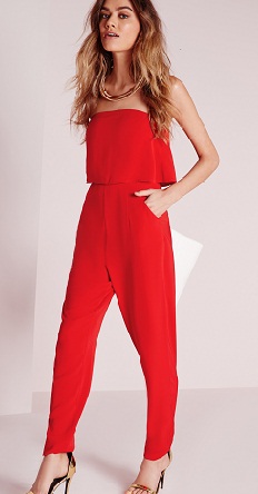 Red Rapture Jumpsuit for Ladies in Summer