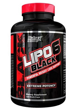 best fat burner supplement for men - Nutrex Lipo 6 Black 