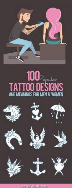 Top 100 Tattoo Designs and Meanings for Men & Women | Styles At Life