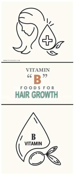 vitamin b foods for hair growth