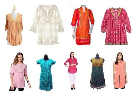 Best Women's Cotton Tunics Designs from India