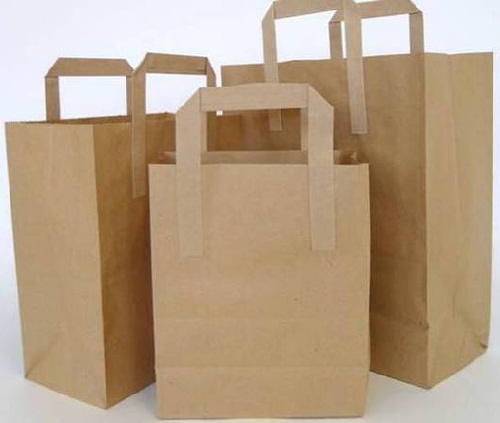 Brown Paper Bags with Handle