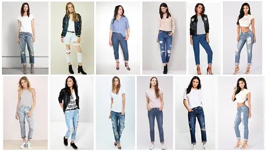20 Trending Designs of Boyfriend Jeans for Women in Style