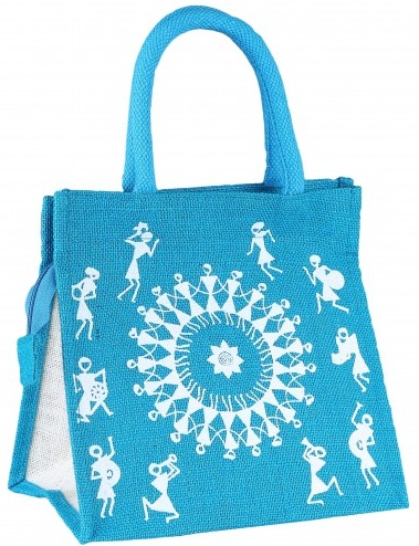 Jute Lunch Bags for Ladies