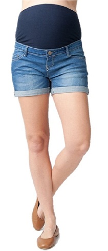 Maternity Jeans Short Shorts