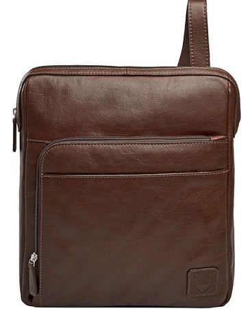 Hidesign Slider 03, Brown Bag in Leather