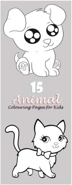 15 Best Printable Animal Colouring Pages for Kids