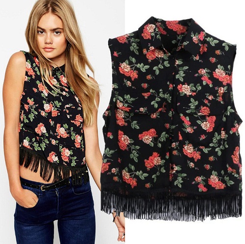 Girl’s Floral Top