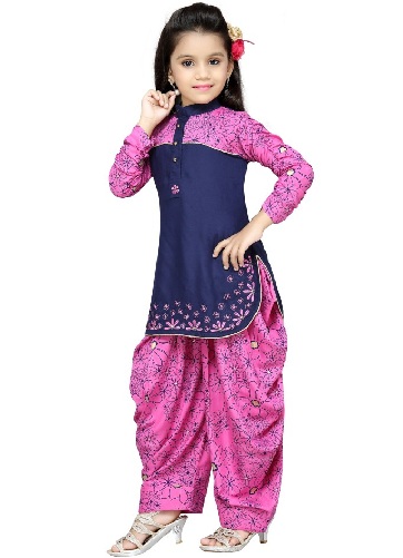 Premium Fabric Designer Readymade Kids Suit DT300841