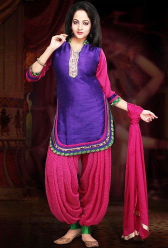 Party Wear Punjabi Full Patiala Suit with Dupatta | Patiala Shahi Suit