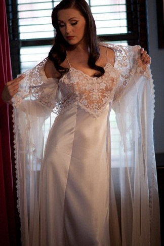 Silky Bridal Nightdress