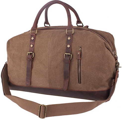 Travel Duffle Bag by Leaper Canvas