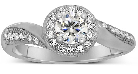 1 Carat Diamond Engagement Rin