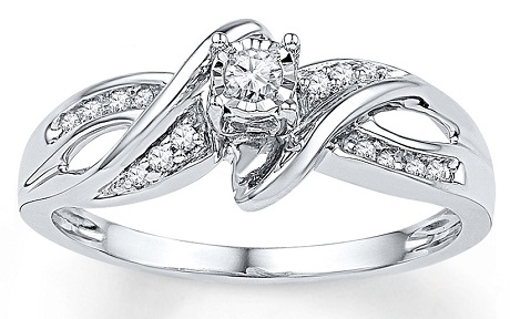 1 Carat Diamond Promise Ring