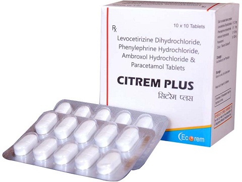 Citrem Plus Tables For Fever Treamment Of Adjults