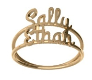 Names Rings for Couples