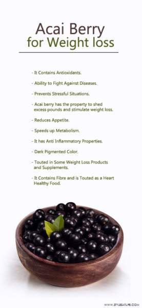 acai berry for weight loss
