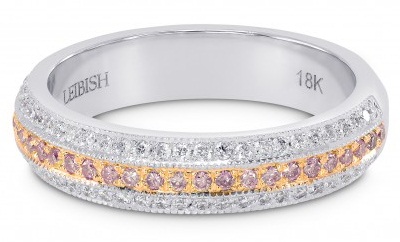 Pink Diamond Wedding Ring
