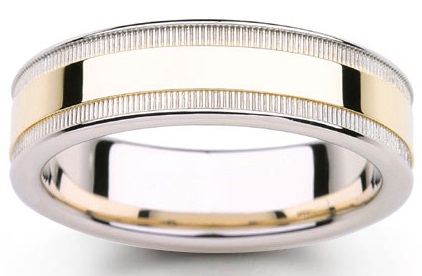 The Shiny Platinum Wedding Ring