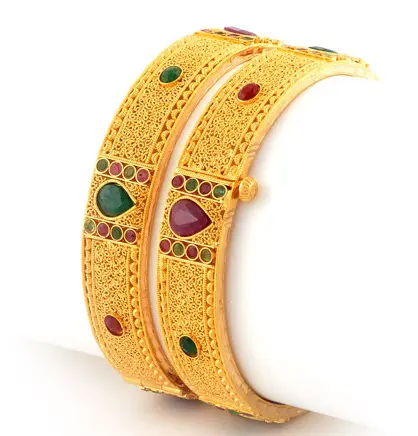 Designs bangles gram 40 gold Gold haram