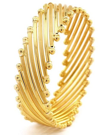 gold single bangle designs