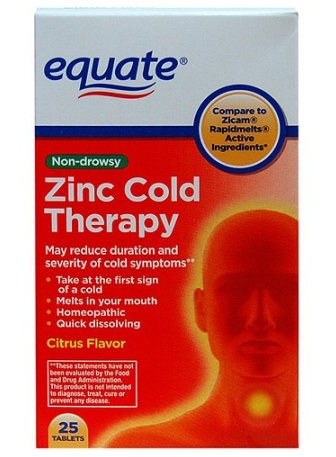 Zinc Cold Therapy-Equate