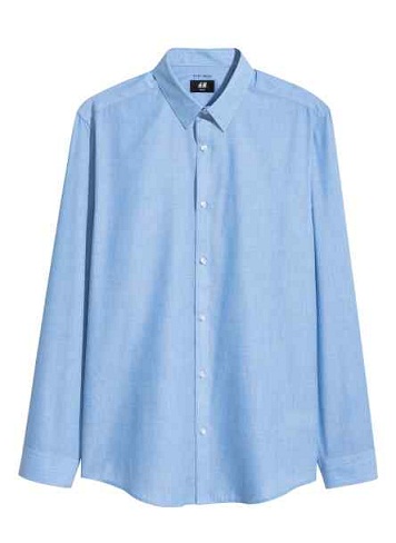 Casual Light Blue Shirt