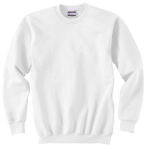 Classic White Men’s Sweatshirt