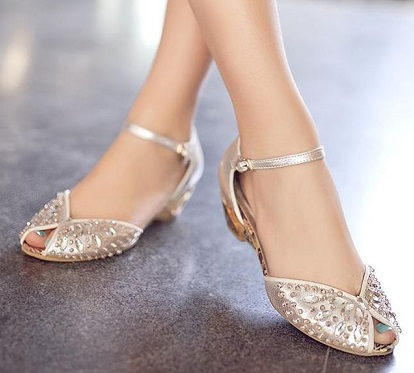 Flat Bridal shoes