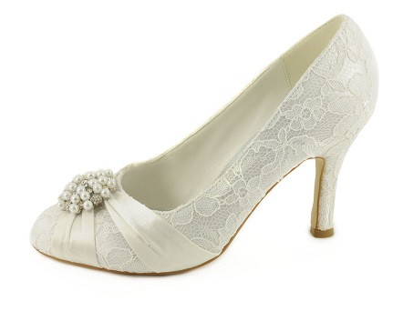 Lace Bridal shoes