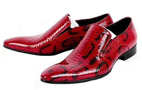 Leather Red Dress Shoe for Men’s -2