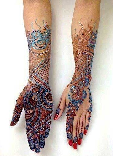  together with it is non restricted to but the E countries 10 Latest Western Mehndi Designs to Try inwards 2019