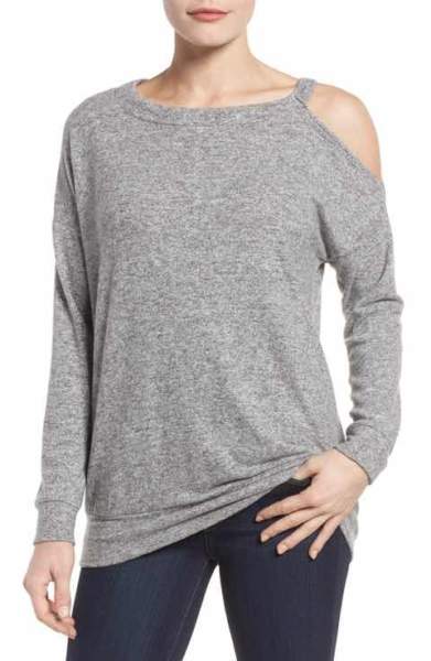 Open Shoulder women’s Sweatshirt