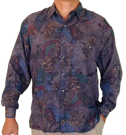 Paisley Silk Shirt
