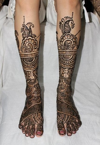 Leg Mehndi Designs: Stunning Designs to Decorate Your Legs