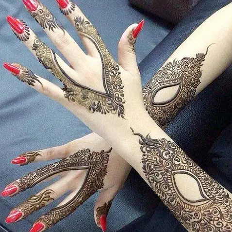 10 Latest Simple Mehndi Designs For Competition