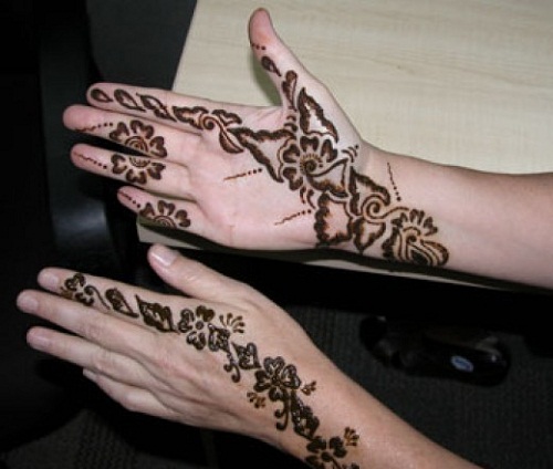 Trendy Small Mehandi Designs for Hands